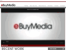 Tablet Screenshot of ebuymedia.com